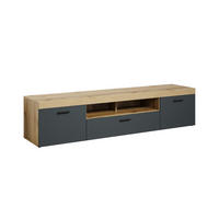 LOWBOARD Tyler Eiche Dekor - Eichefarben, Holzwerkstoff (230/52/52cm) - Trendteam