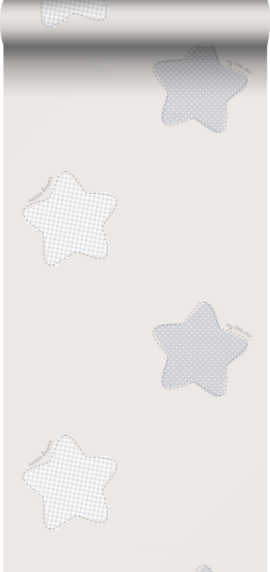 Sanders & Sanders Tapete Beige 53x0.1 cm
