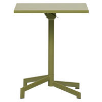 CAFÉTISCH, Adam, Grün, Stahl, 60 x 60 x 73 cm - Grün, Metall (60/60/73cm) - ebuy24