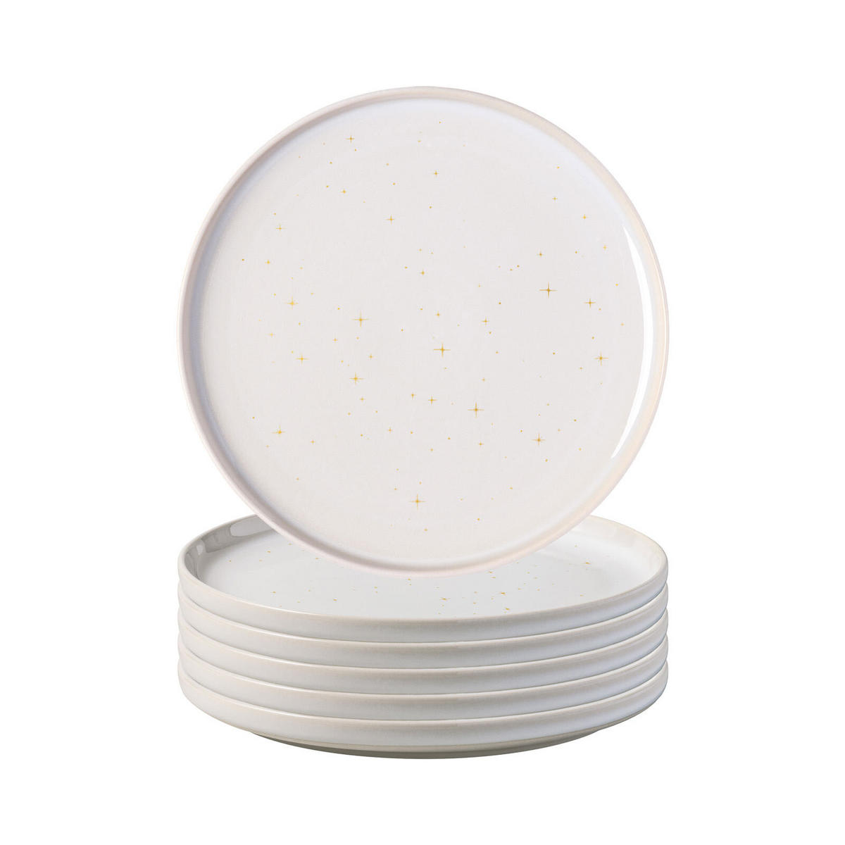 FRÜHSTÜCKSTELLER Winter Glow beige ø 21,1 cm 6er Set - Beige, Keramik (21.1cm) - like.Villeroy & Boch