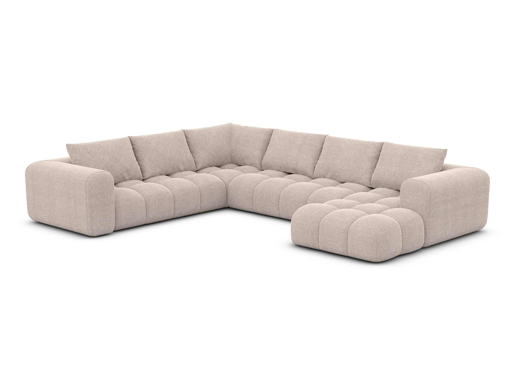XXXLutz Wohnlandschaft Beige 338x88x267 cm