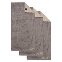 HANDTUCH Unisex Classic / Infinity Braun 3er Pack Baumwolle - Braun, Textil (200/135cm) - Joop!