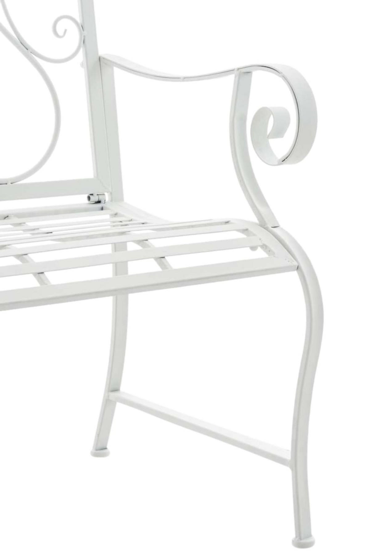 GARTENSTÜHLE Puncho - 2er Set weiß - Weiß Hochglanz, Metall (62/94/53cm) - TPFGarden