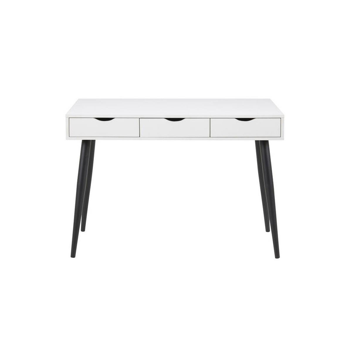 SCHREIBTISCH Nete Weiß 110/50/77 cm - Weiß, Holzwerkstoff (50/110/77cm) - ebuy24