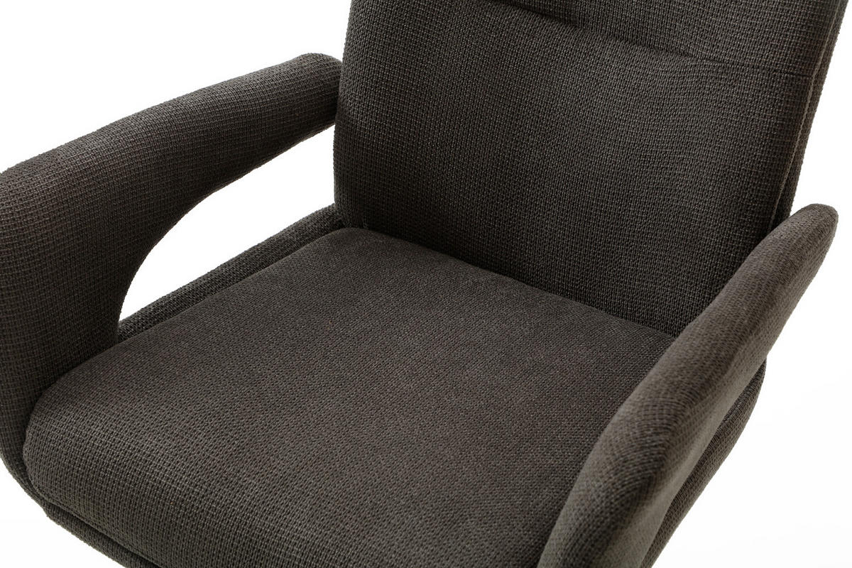 ESSZIMMERSTUHL Sinosa, Webstoff, Grau - Grau, Textil (64/87/63cm) - dasmöbelwerk