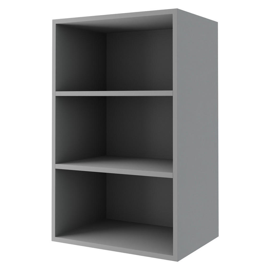 Thumbnail - Feldmann-Wohnen Hängeschrank, Schwarz, Grau, Holz, 2 Fächer, Rechteckig, 30x72x32.5 cm, Küchen, Küchenmöbel, Küchenschrä...