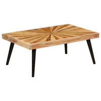 COUCHTISCH Massivholz Mango 90x55x36 cm - Braun, Holzwerkstoff (90/55/36cm) - furnicato