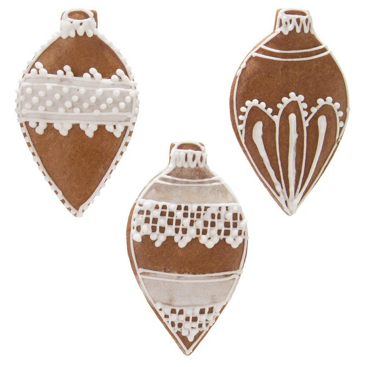 AUSSTECHFORM Christbaumkugel XL 9 cm Silber - Silberfarben, Metall (4.5/1.5/9cm) - Orion 
