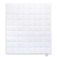 GANZJAHRESBETTDECKE KLASSIK Entendaunen medium - Weiß, Naturmaterialien/Textil (200/220cm) - Frau Holle