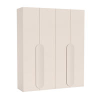 FALTTÜRENSCHRANK Omodeo 200 cm breit in Kaschmir – mit WingLine-Falttüren - Beige, Holzwerkstoff (200/240/58cm) - AX Living