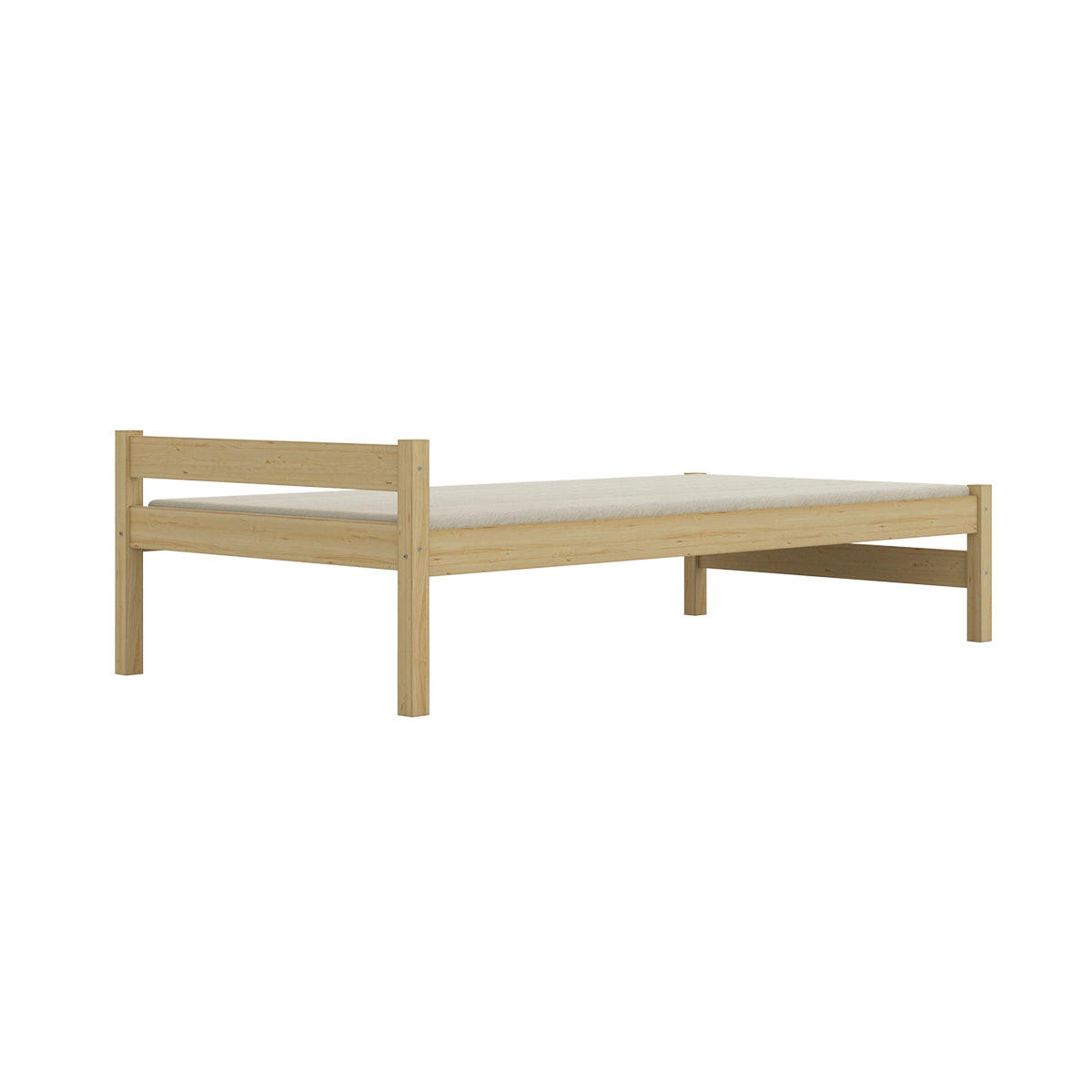 POSTEĽ 90/200 Axel Drevo - hnedá, drevo (90/200cm) - Petits-meubles