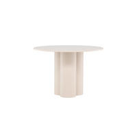 ESSTISCH OLIVIA Beige 110x110x75 cm - Beige, Holzwerkstoff (110/110/75cm) - FURNLUX