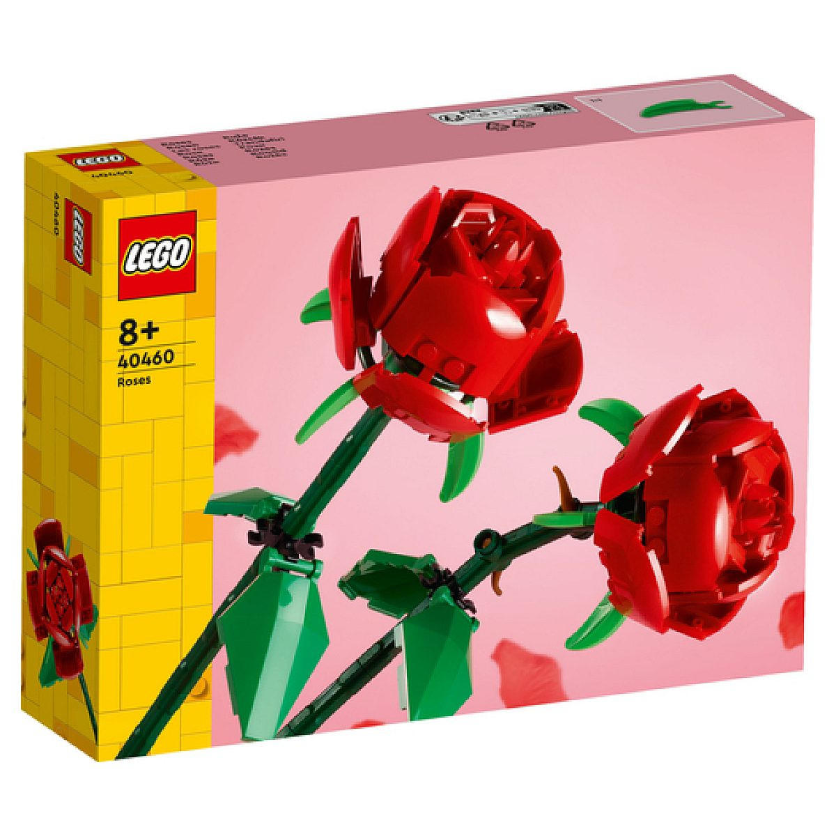 KLEMMBAUSTEINE Botanicals Rosen - Gelb, Kunststoff (19.1/4.6/14.1cm) - Lego