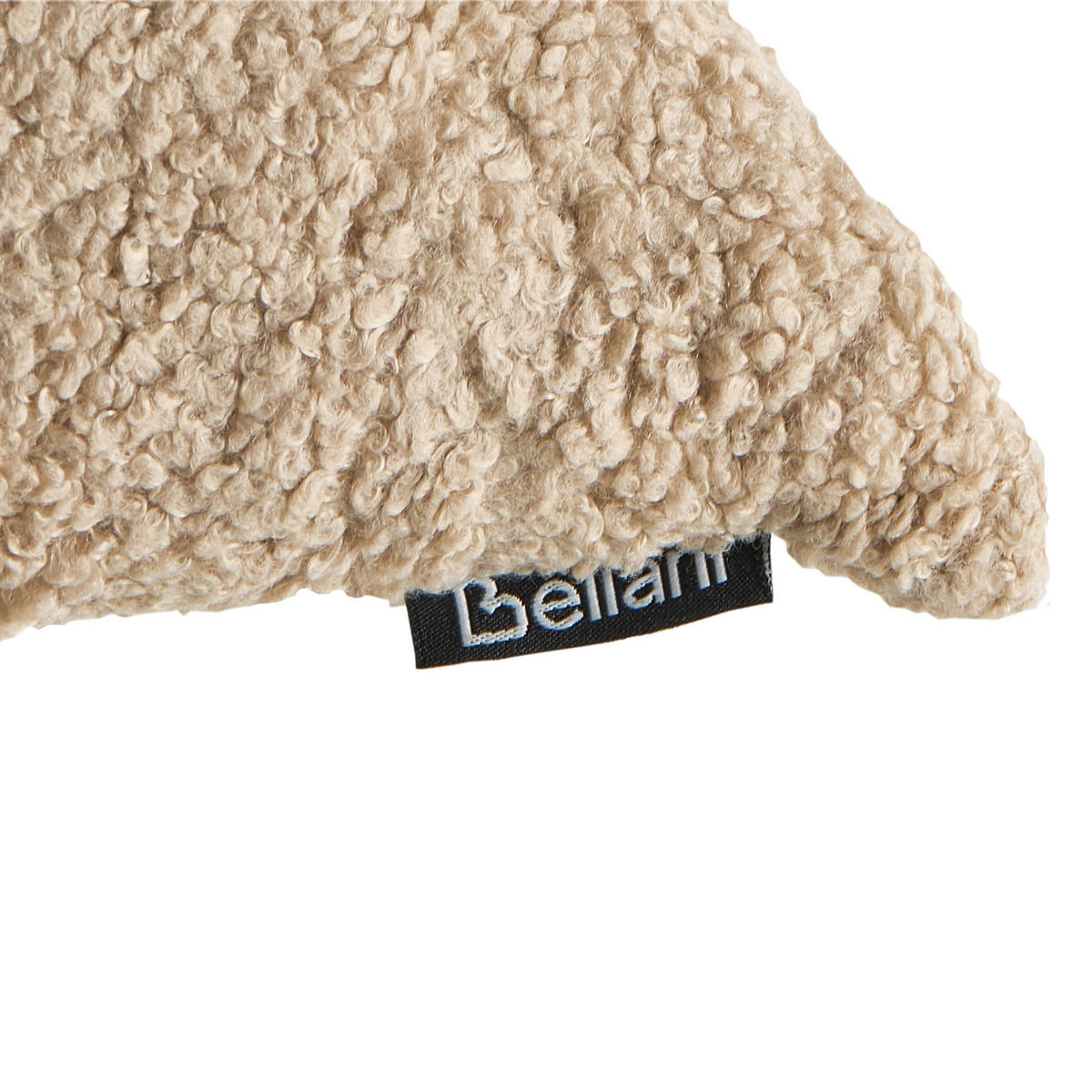 DEKOKISSEN 3er-Set Hellbeige 30/35 cm Winterland - Beige, Textil (30/35cm) - Beliani