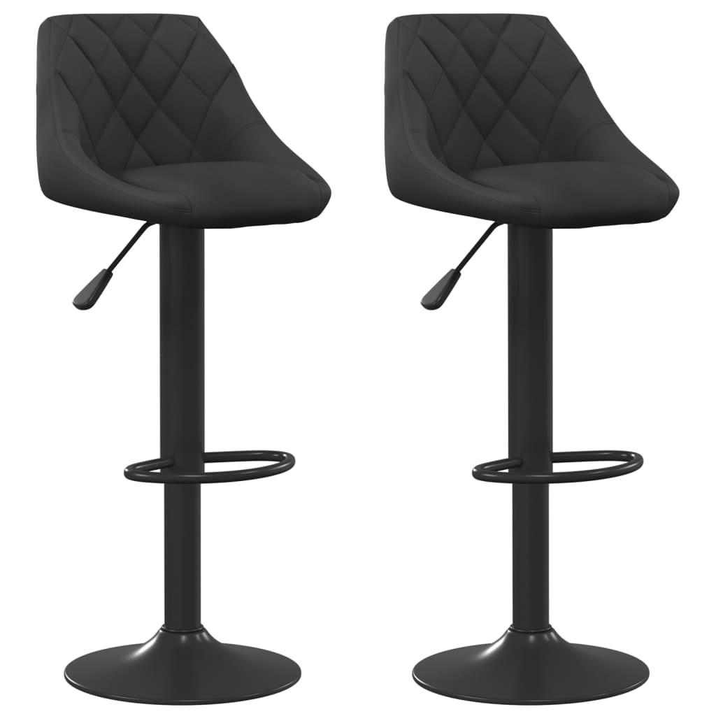 Deluke Barhocker Schwarz 92x103x44 cm