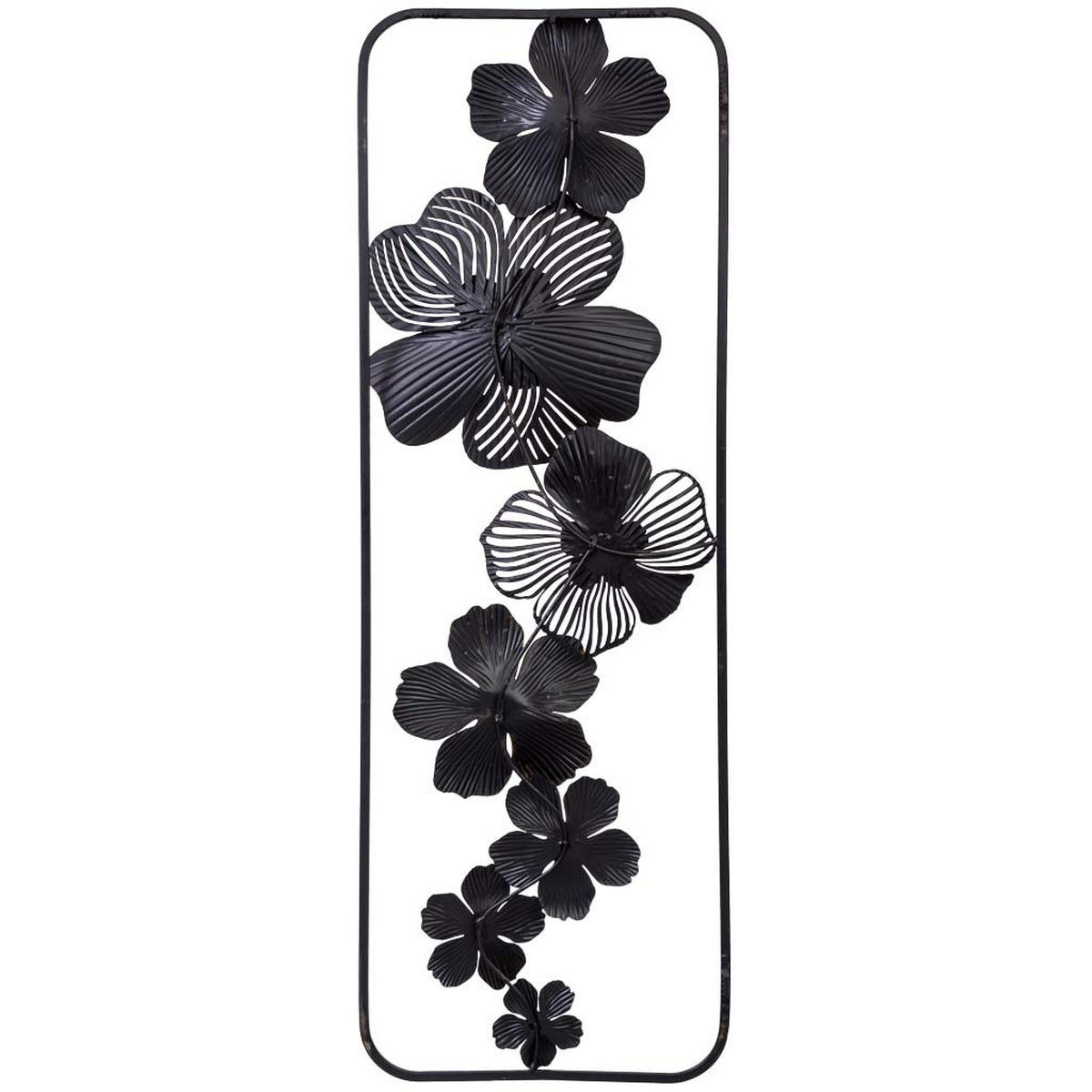 WANDDEKO-OBJEKT aus Metall, 31x90x4cm - Multicolor, Metall (31.1/4.4/89.5cm) - Wanderlust