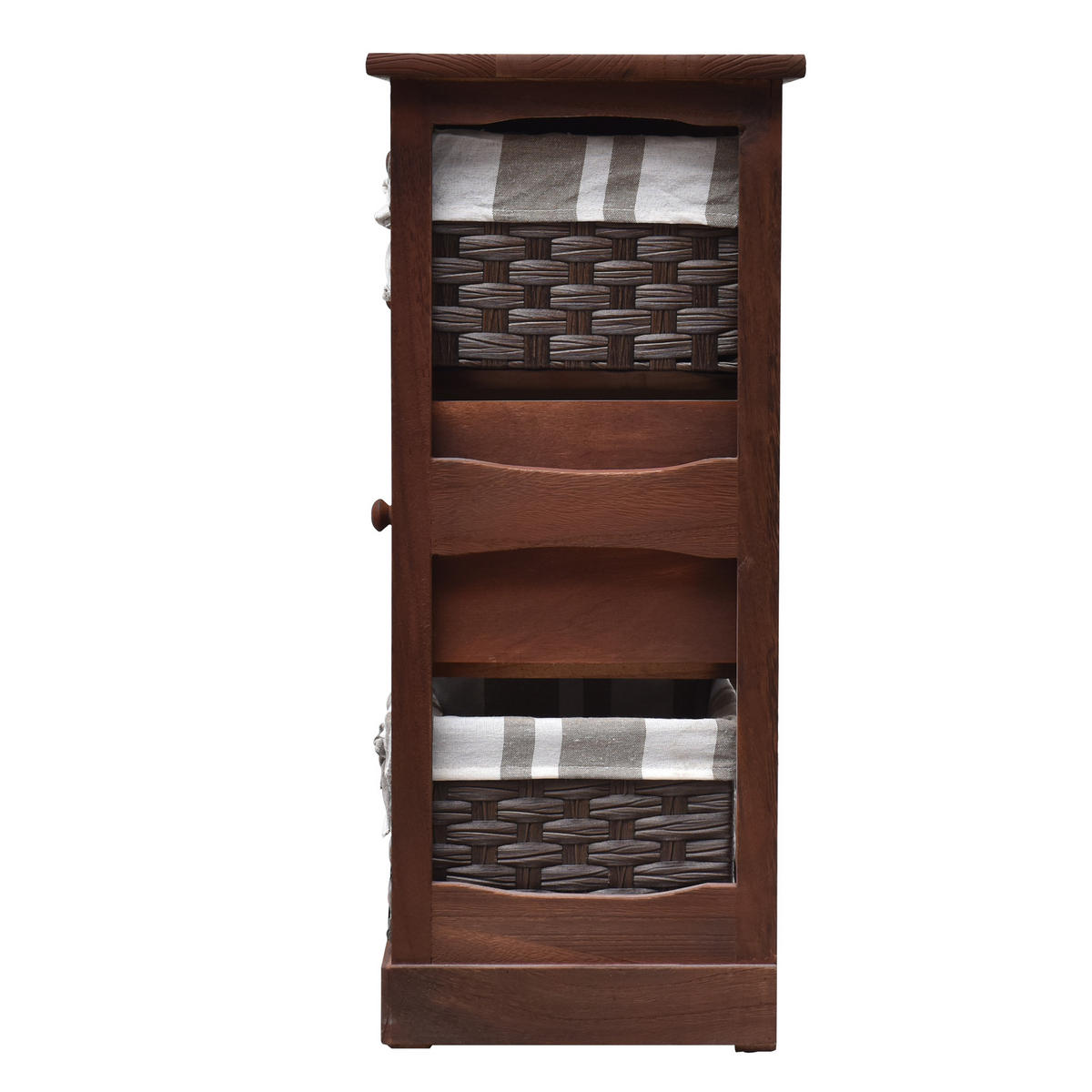 KOMMODE Braun 30/69/69 cm - Braun, Holz (30/69/69cm) - Mobili Rebecca