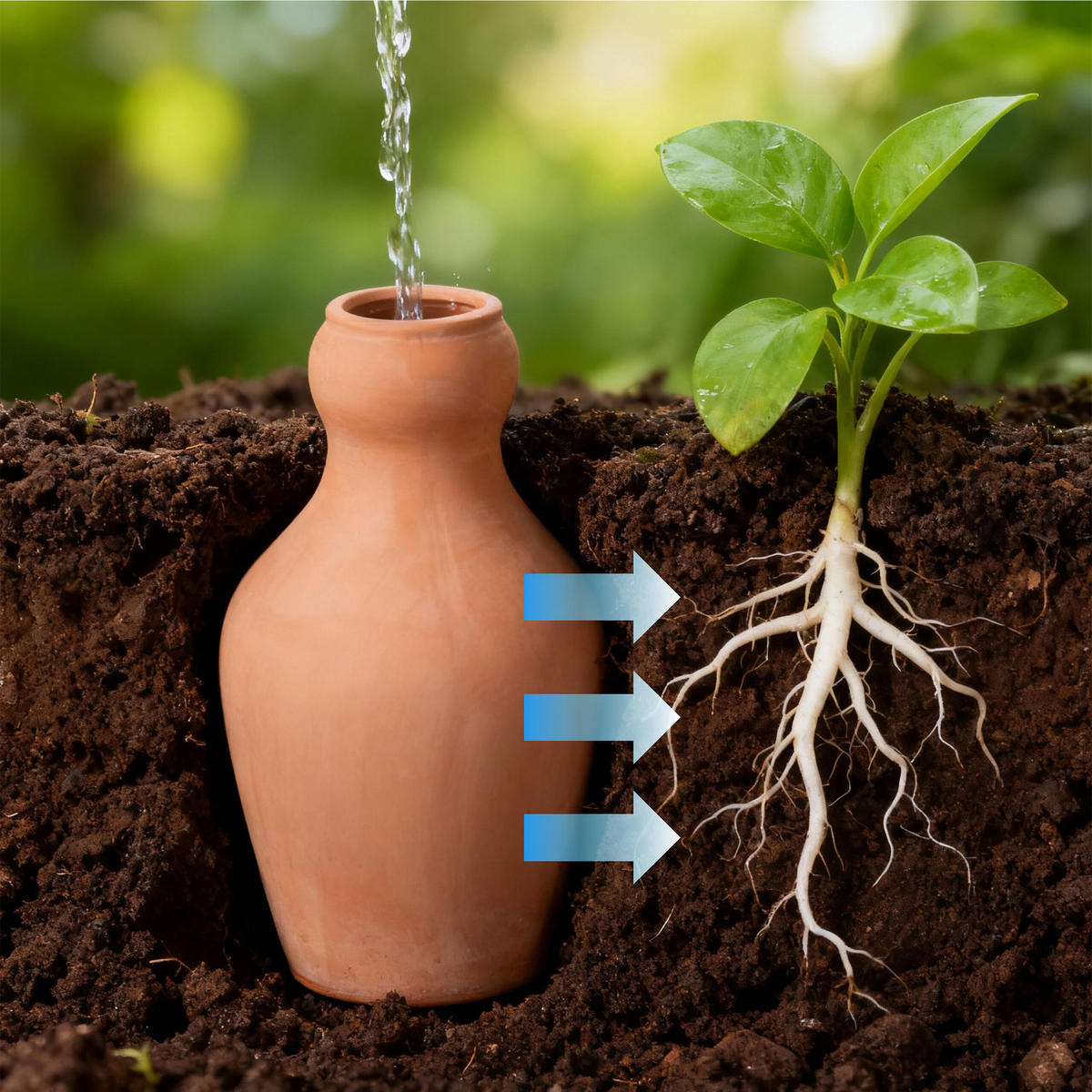 1XOLLA - Hellbraun, Keramik (14/27/14cm) - Relaxdays