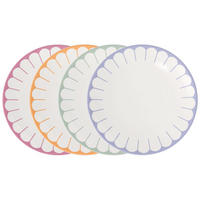 SPEISETELLER-SET Fleur Couleur bunt ø 26,6 cm 4er Set - Multicolor, Keramik (26.6cm) - Villeroy & Boch
