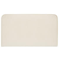 KOPFTEIL CELIA 120X190 CM - Creme, Textil (120/68/6cm) - IDIMEX