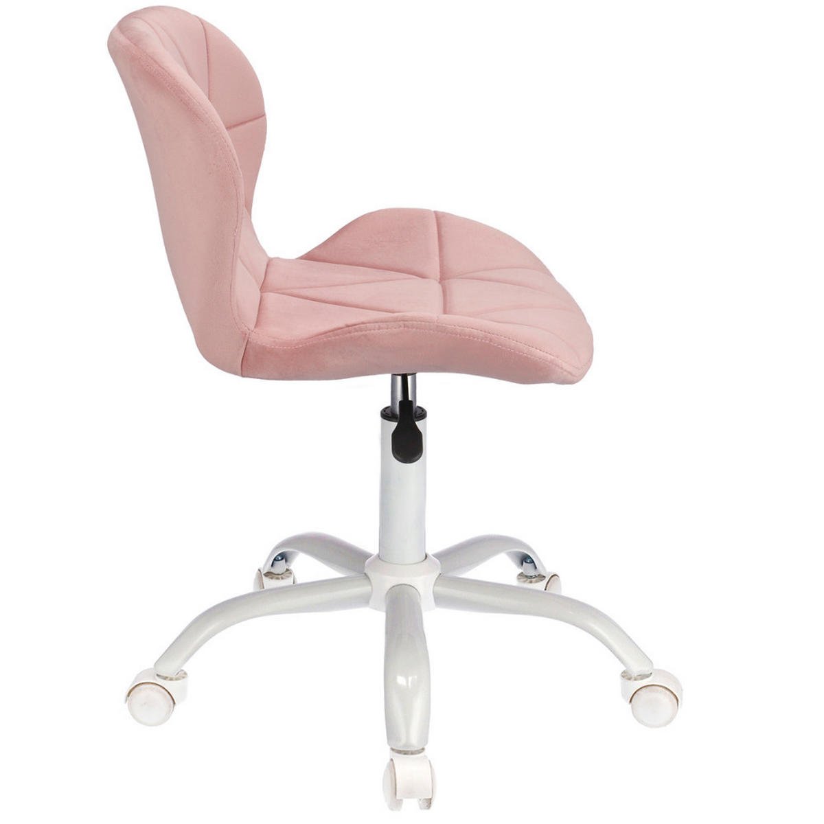 DREHSTUHL ENDO - rosa - Pink/Weiß, Kunststoff/Metall (46/85/52cm) - JuMi