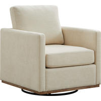 SESSEL 360° drehbar mit Armlehnen, DE-42401, Beige - Beige, Holzwerkstoff (78/88.5/85cm) - ComfortXL