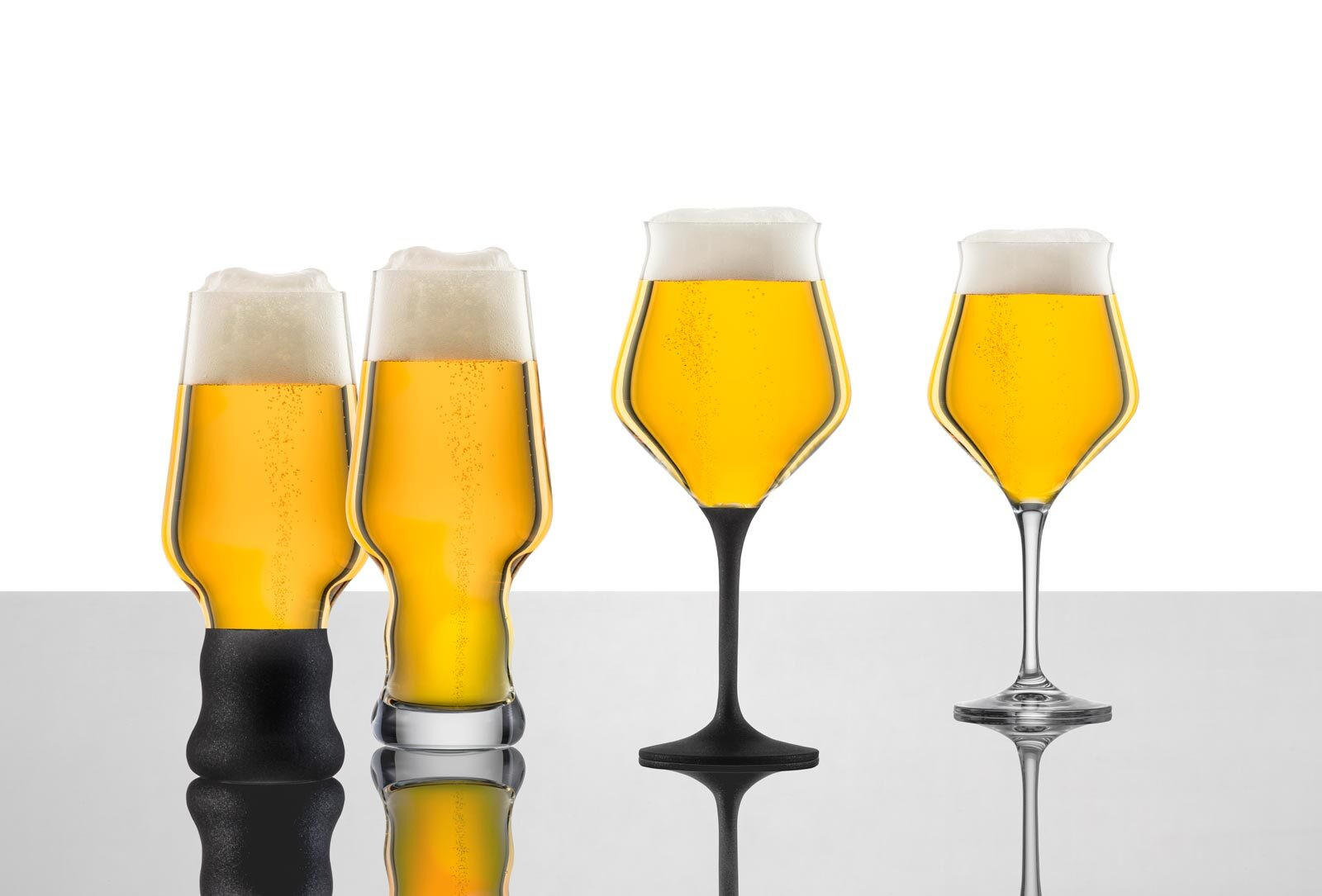 BIERBECHER Craft Beer Experts transparent 450 ml 2er Set - Transparent, Glas (0.45L) - Eisch