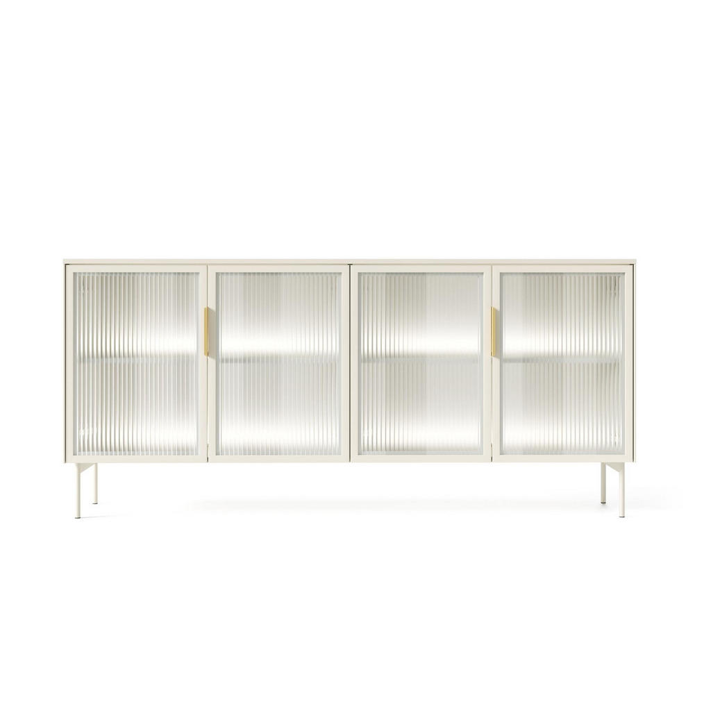 Thumbnail - Bettso Sideboard, Kaschmir, Holzwerkstoff, 181x83x39 cm, Wohnzimmer, Kommoden & Sideboards, Sideboards