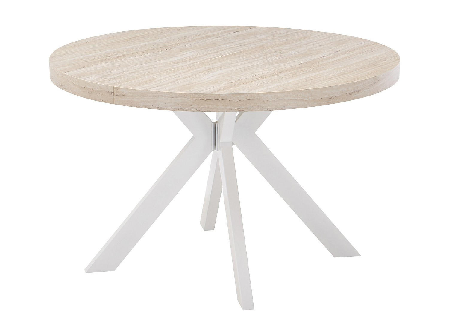 Vente-Unique Esstisch Beige 220x76x120 cm