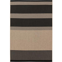 TEPPICH In- & Outdoo - Beige/Schwarz, Kunststoff (80/1cm) - KUNSTLOFT