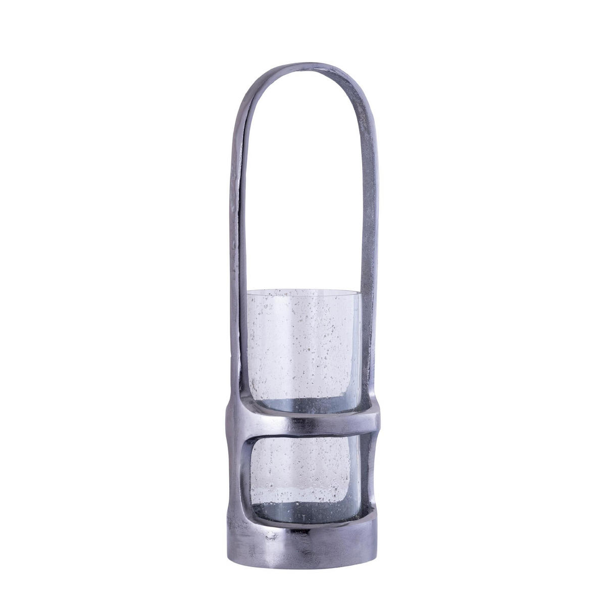 LATERNE Rahana Schwarz 15/15/49cm - Schwarz, Glas (15/49/15cm) - PTMD Collection