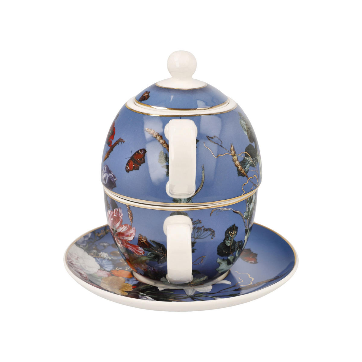 TEETASSE Jan Davidsz de Heem - Sommerblumen, New Bone China, Bunt, 350 ml - Multicolor, Keramik (0.35L) - Goebel