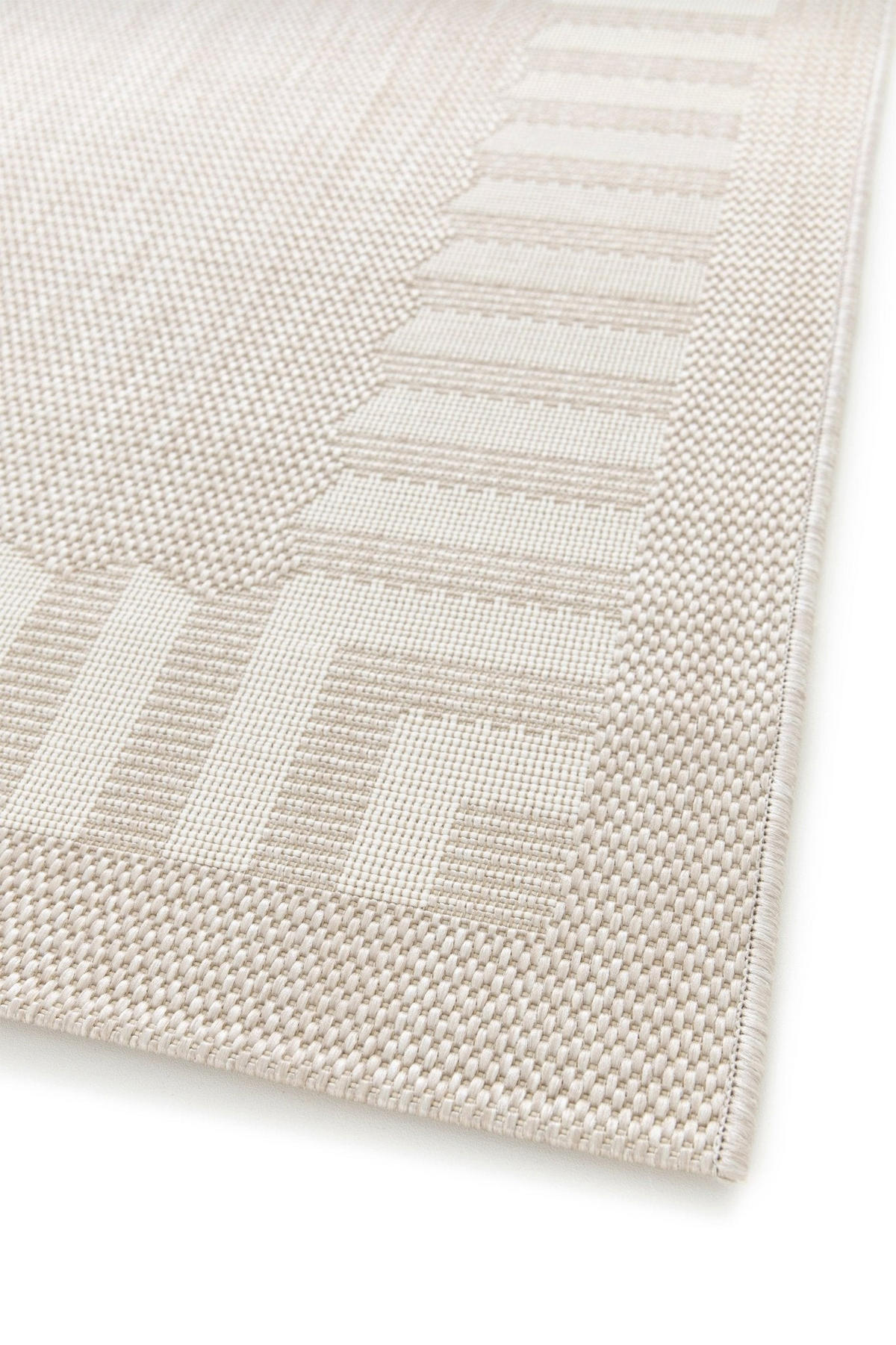 DESIGN Teppich für Innen und Außen beige - Beige, Textil (120/170cm) - AFK Living