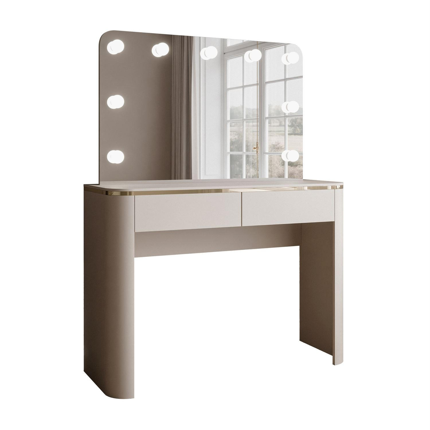 Lookway Schminktisch Kaschmir 110x80x40 cm