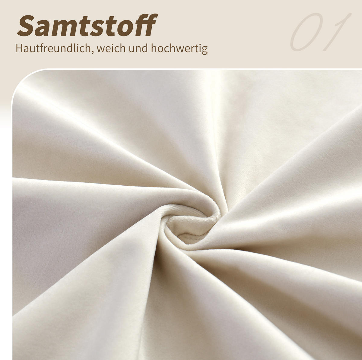 KINDERBETT Polsterbett 90/200 cm aus Samt mit USB-/Typ-C-Anschluss, Leselampe und 2 Schubladen Beige - Beige, Textil (90/200cm) - Modenvie