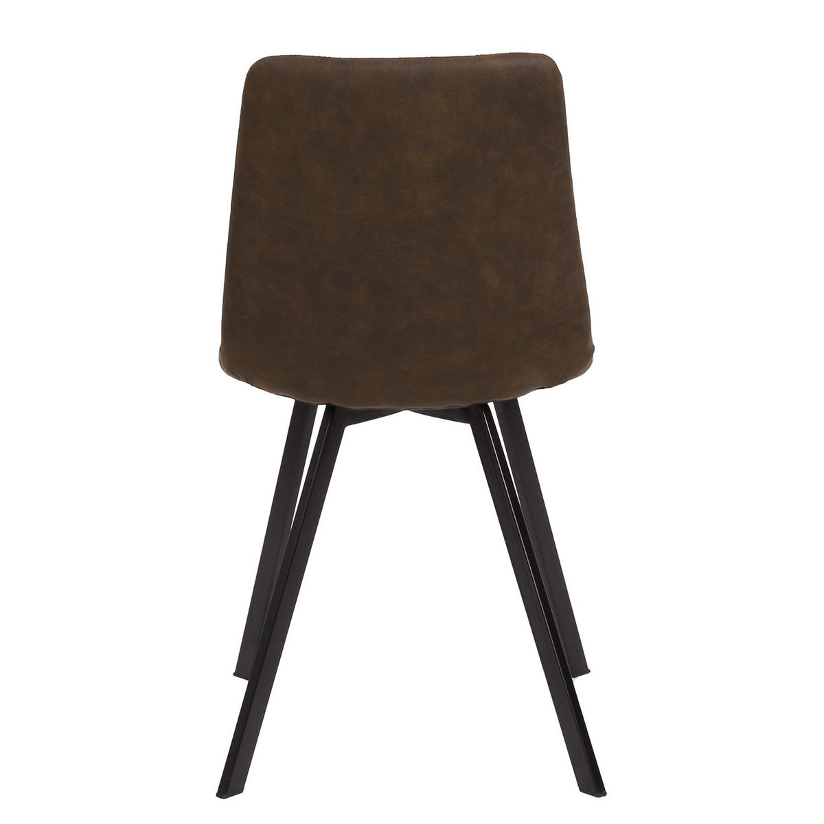 POLSTERSTUHL - Braun, Textil/Metall (44/86/57cm) - home24