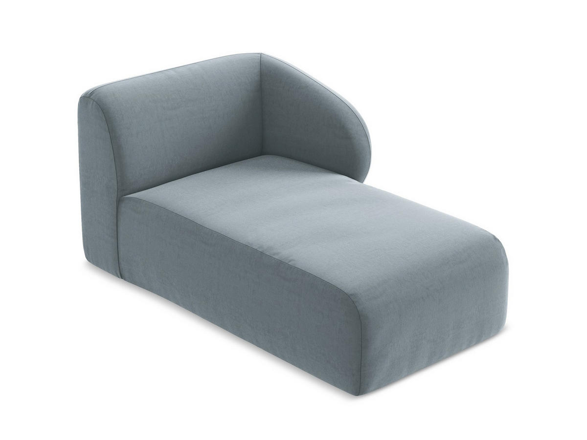 2-SITZER-SOFA Chenille Stoff Weiß - Schwarz/Weiß, Holzwerkstoff/Kunststoff (174/75/94cm) - Makamii