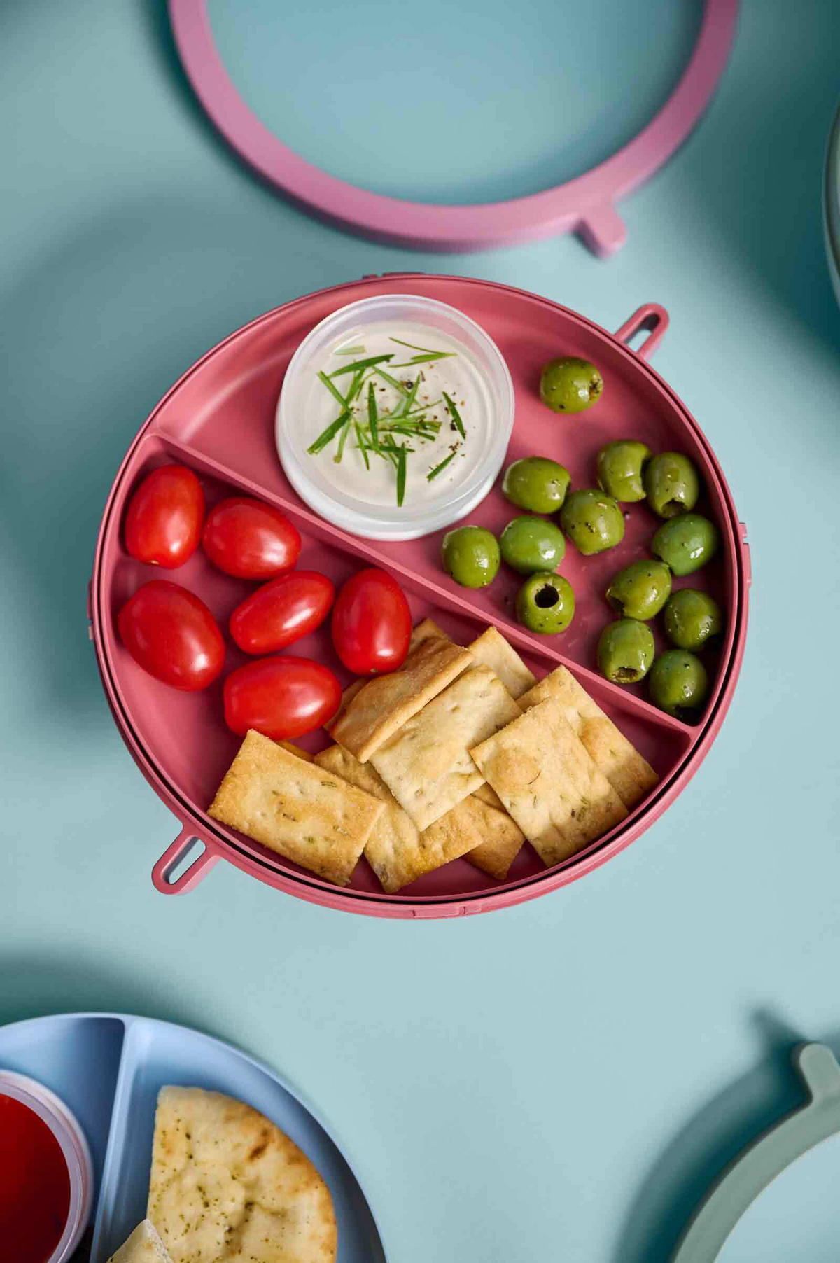 BENTO-LUNCHBOWL Vita Vivid Blue 1,5 l - Blau, Kunststoff (20.7/8.5/24cm) - Mepal