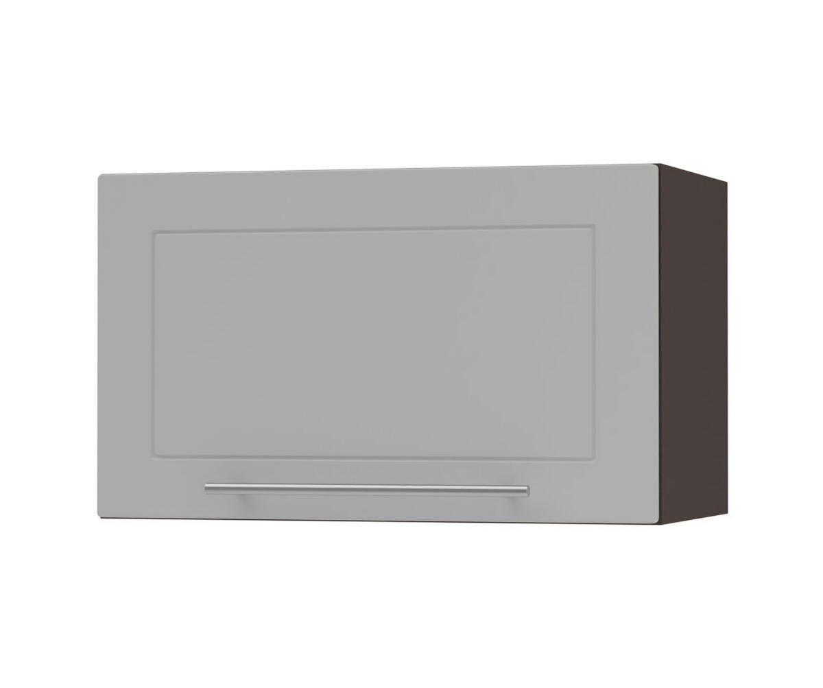 KLAPPHÄNGESCHRANK Kvantum W4B/80 Dust Grey Matt / Lava Matt 80 / 32,5 / 36cm - Dunkelgrau/Grau, Holz/Holzwerkstoff (80/36/32.5cm) - Feldmann-Wohnen