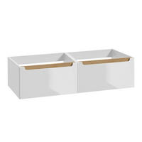 WASCHTISCHUNTERSCHRANK 120cm Livia Weiß - Weiß, Holzwerkstoff (120/30/45cm) - Petits-meubles