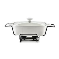 AUFLAUFFORM Modern Kitchen Weiß 36/25/15 cm Keramik - Weiß, Keramik (25/15/36cm) - Mondex