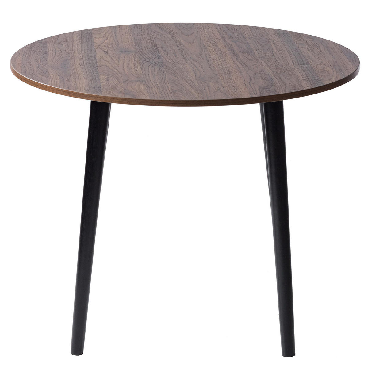 ESSTISCH rund - Walnuss Dekor - Walnussfarben, Holzwerkstoff (100/100/75cm) - home24