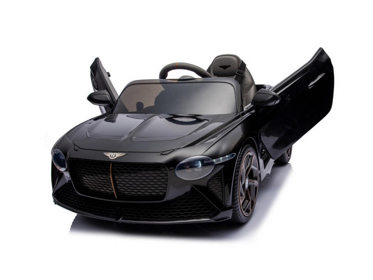 KINDER ELEKTROAUTO Bentley Bacalar schwarz - Schwarz, Kunststoff (108/65/45cm) - TPFLiving