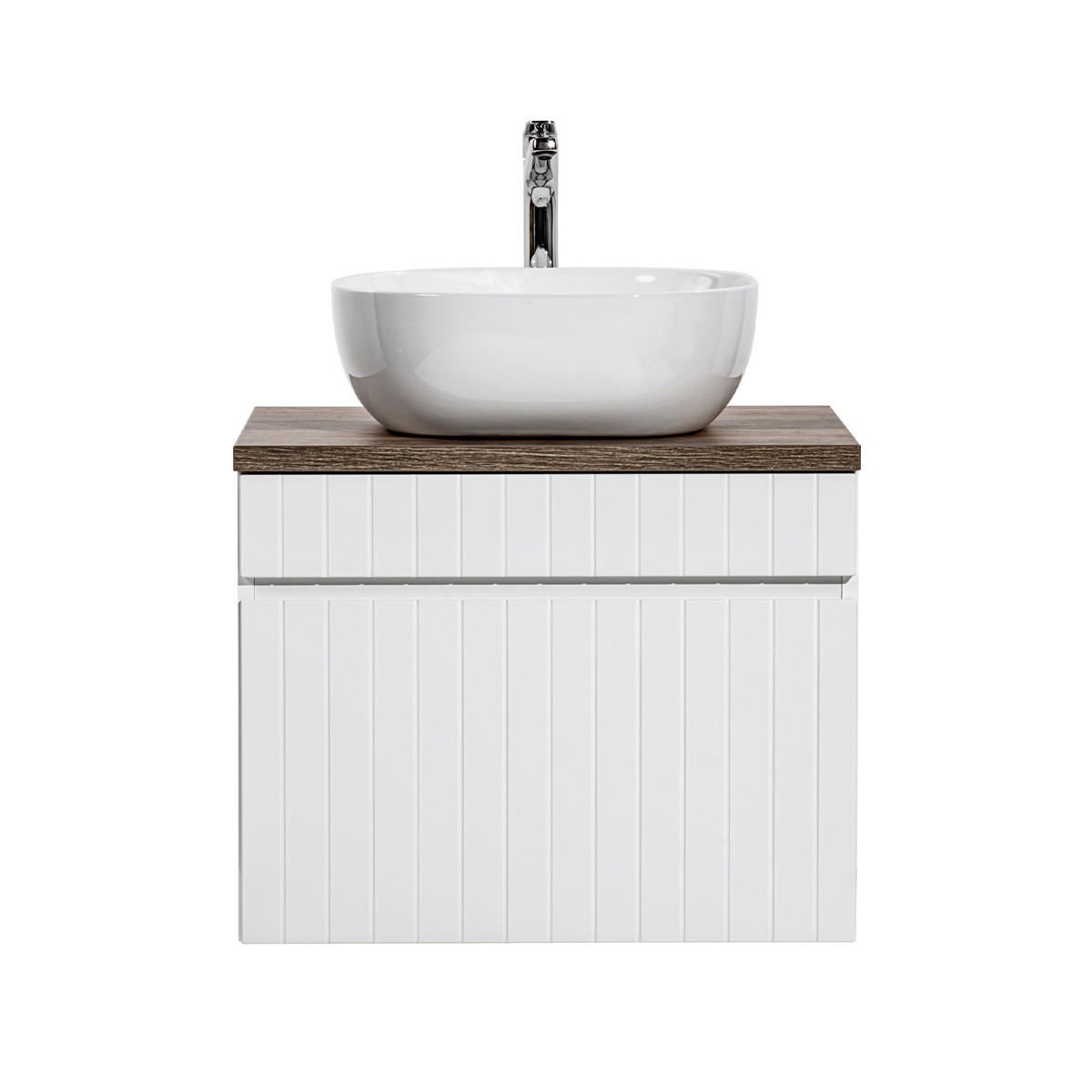 UMYVADLO 60cm Zelie Bílá - bílá, kompozitní dřevo (60/48/46cm) - Petits-meubles