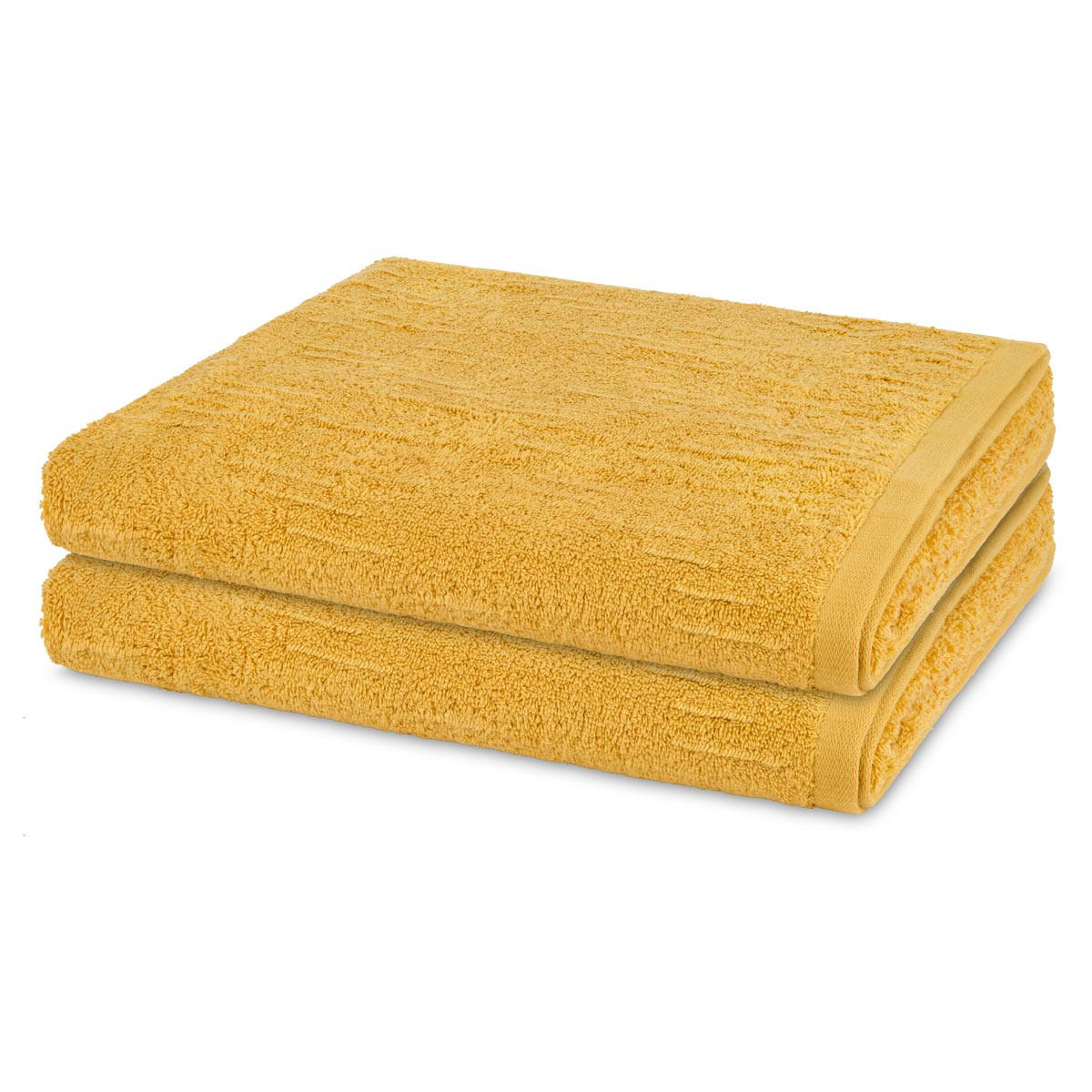 DUSCHTUCH Premium 2er-Set - Gelb, Textil (70/140cm) - Ross