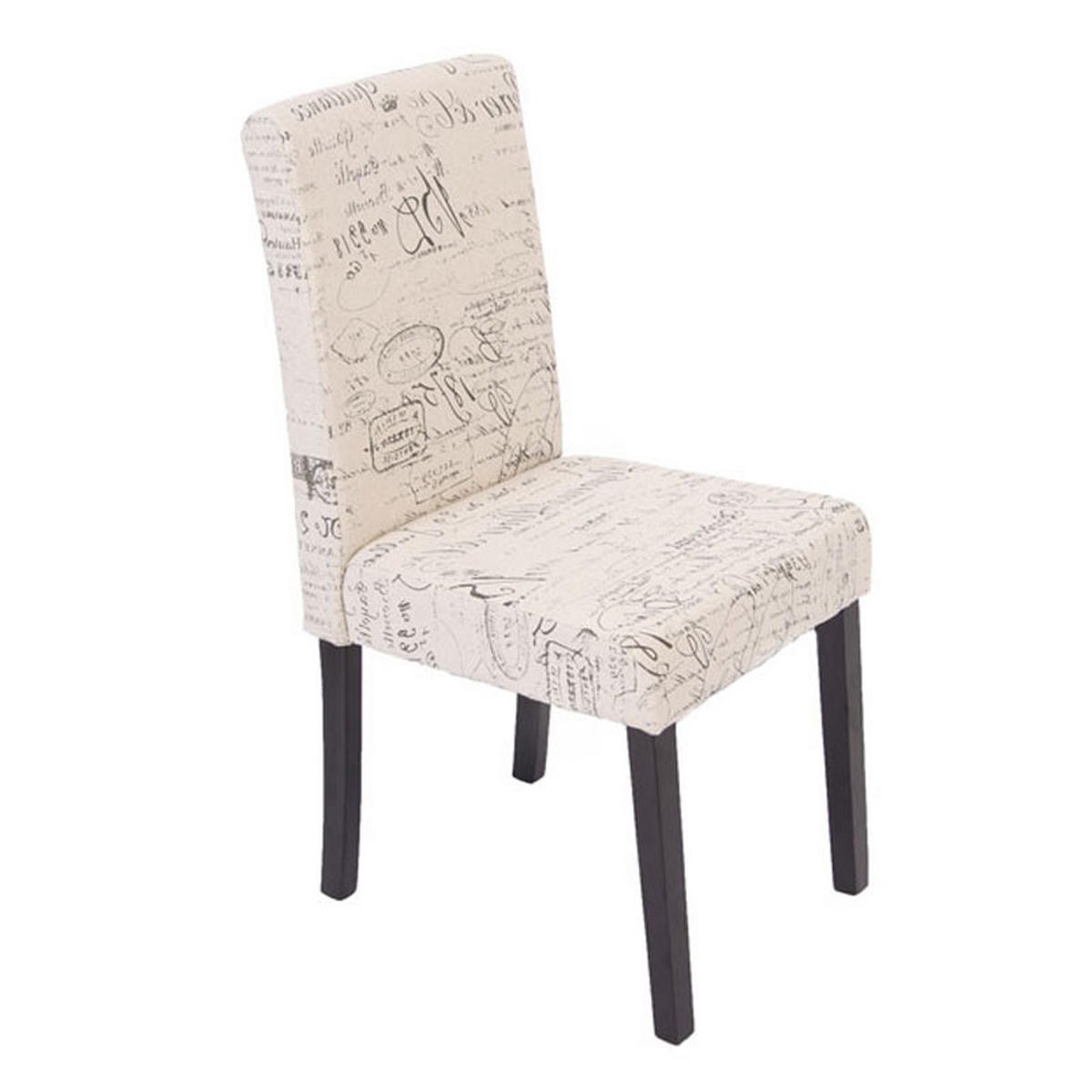 ESSZIMMERSTUHL Beige, Schwarz 6er-Set - Beige/Creme, Textil (43/90/48cm) - Jamb