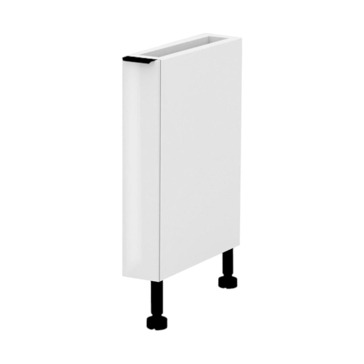 UNTERSCHRANK – 15 cm – KU-D15 – Lunara – Weiß Hochglanz - Weiß Hochglanz, Holzwerkstoff (15/72/52cm) - hi-markt