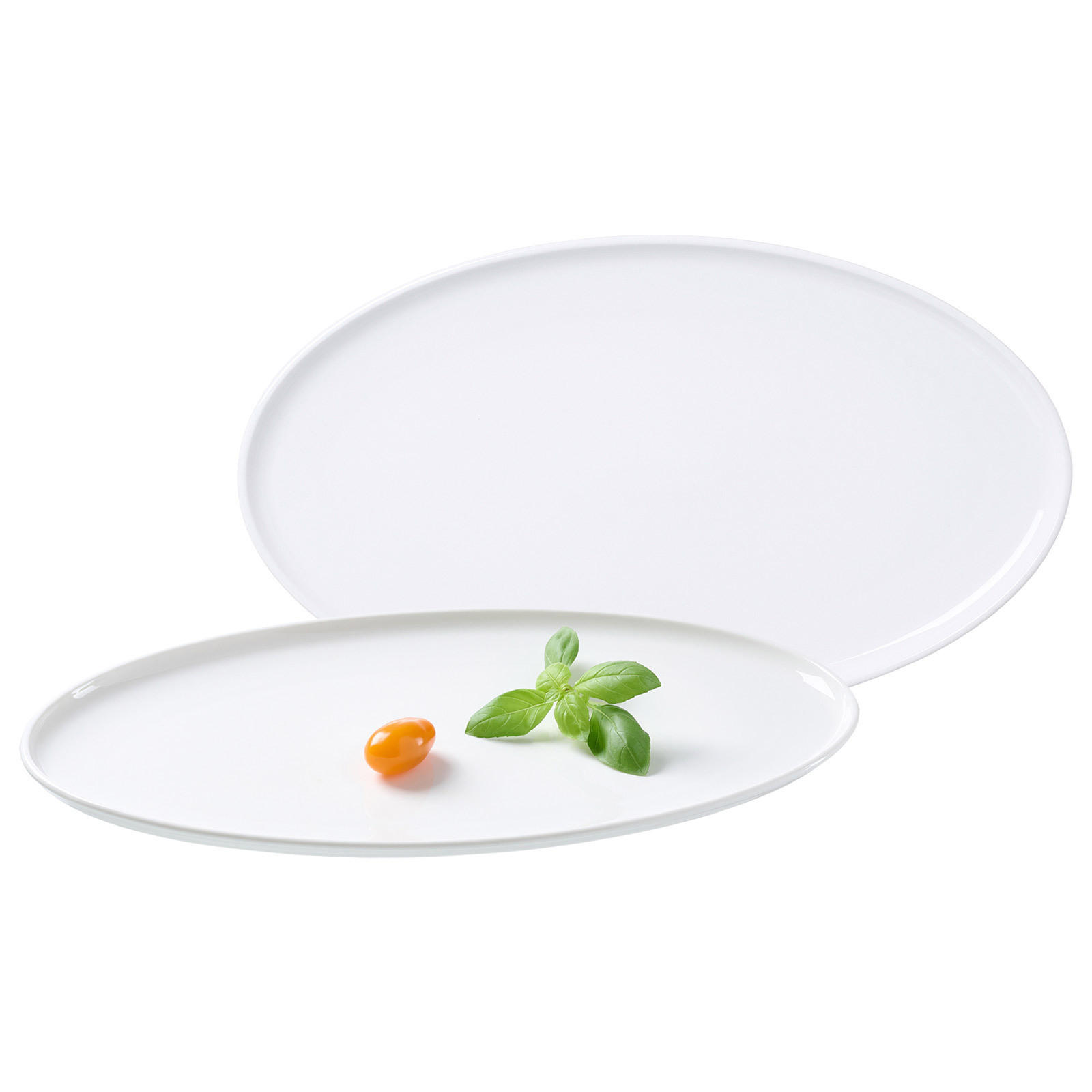 SERVIERPLATTEN Skagen weiß 35,5 x 20 cm 2er Set - Weiß, Keramik (20/2/35.5cm) - Ritzenhoff Breker