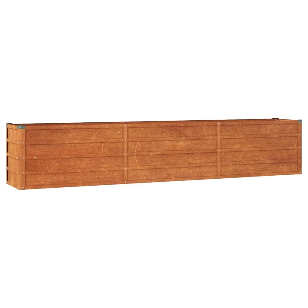 Deluke Hochbeet Braun 240x45x40 cm