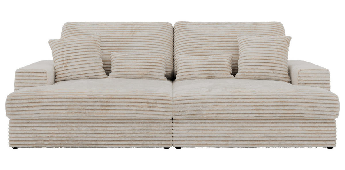ŠTVORMIESTOVÁ POHOVKA ANERO - Béžová Manšester - čierna/krémová, textil/plast (292/107/163cm) - MKS
